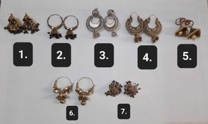 Assorted Earrings - Ethnic & Statement Styles