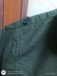 Olive Green Kids Shirt