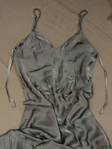 ZARA Maxi Satin Dress