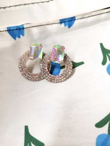 Golden Jhumka Earrings