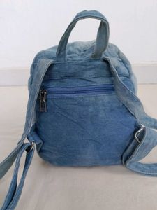 Denim Backpack
