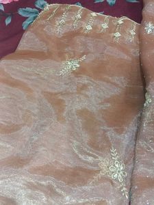 Embroidered Suit Material