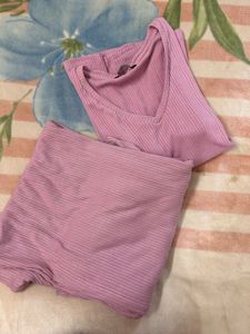 Cute Pink Co-ord Set
