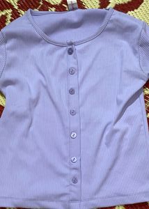 Lavender Full Sleeve Top