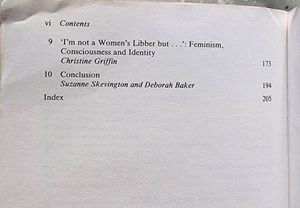 &#34;The Social Identity of Women&#34;