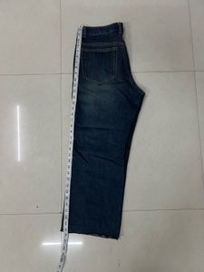 Wide Leg Denim Jeans