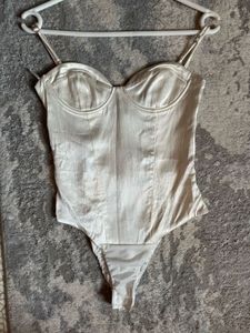 Zara Satin Bodysuit