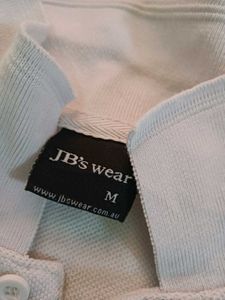 White Short Sleeve Polo Shirt