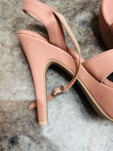 Nude Platform Heels