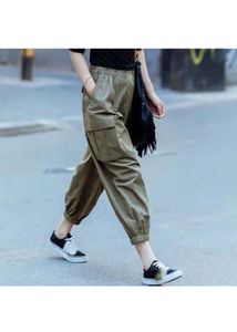 Olive Green Cargo Joggers‼️sale‼️