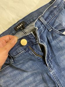 DKNY Distressed Jeans