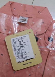 Cute Peach Girl Frock (3-6 months)