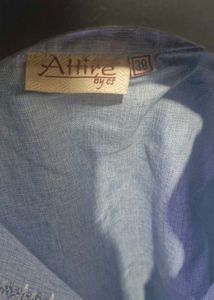 Blue Embroidered Kurta