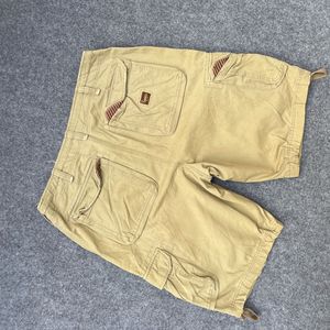 Khaki Cargo Shorts