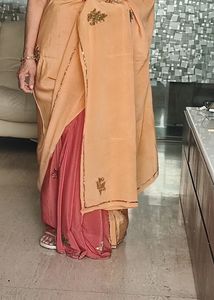 A Classy Crepe Saree