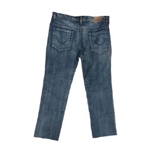 Loose Fit Denim Washed Jeans
