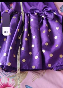 Dark Purple Frock