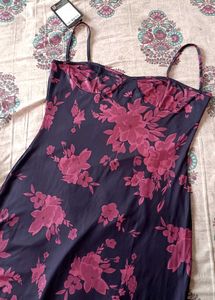 Bustier Bodycon Midi Dress(New With Tag)