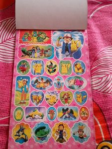 Pokemon Sticker Book New For Kids
