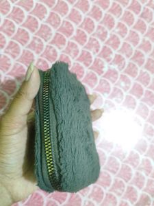 Cute Furry Gray Wallet🩶✨
