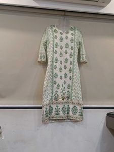 cotton jaipuri print kurta and Dupatta