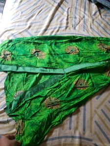 Green Embellished Kurta