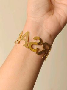 Gold Statement Cuff Bracelet
