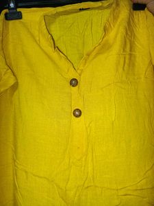 Yellow Stylish Kurta