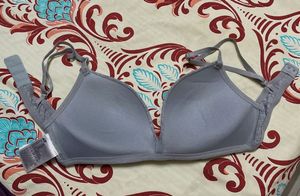 H&amp;M Grey Non Wired Push Up Bra