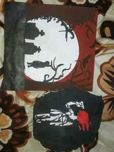 ❤️Handmade Gothic Art - Original Painting 6