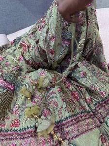 Heavy Embroidered Vintage Lehanga