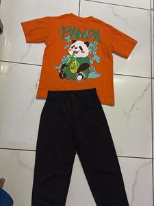 T-shirt And Trousers