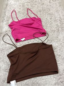 Pink &amp; Brown Top