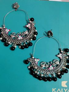 It's Oxidised Earings It's Used One Time Stil In Good Condition