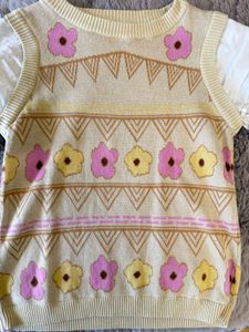 ONLY branded CUTE COTTAGE CORE TOP🍄🎀