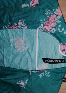 Branded Shrug With Front Tie