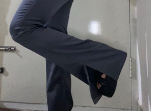 Grey Bootcut Pant