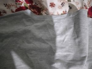 Grey Korean Crop Top