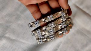 Diamond Bangles
