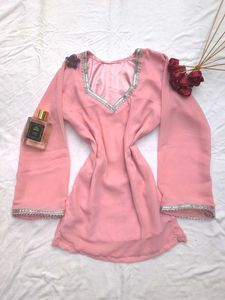 Vintage Georgette Corset Kurti 🫶🏻