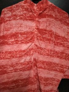 Women High Low Cold Shoulders Pink Top