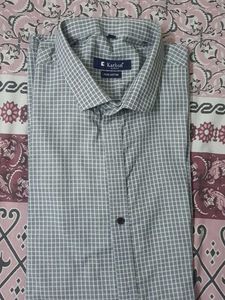 Karbon Pure Cotton Grid Shirt