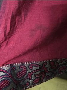 Anarkali With Shawl And Kurtha