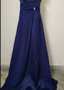 Navy Blue Gown