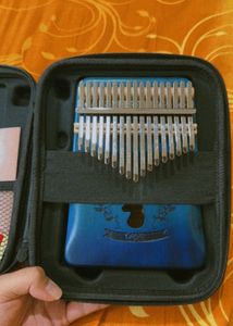 Blue Kalimba Thumb Piano