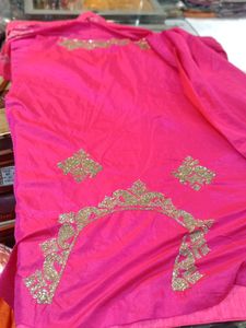 Elegant Pink Saree