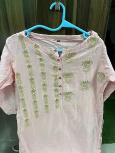 New Pink Kurti Never Worn