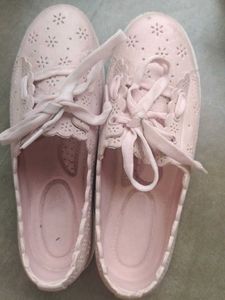 Cute Pink Casual Shoes