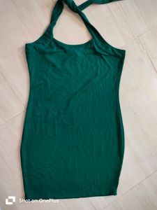 Women Green Bodycon Dress