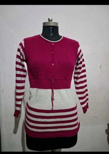 Striped Knit Sweater